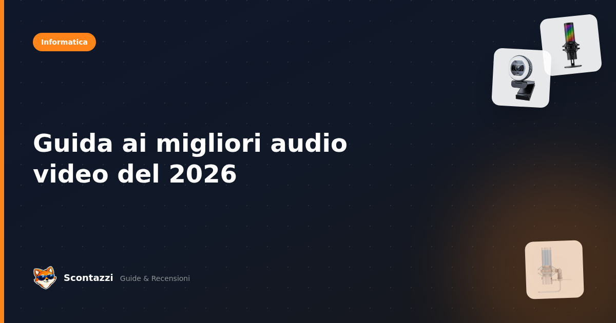 Guida ai migliori audio video del 2026