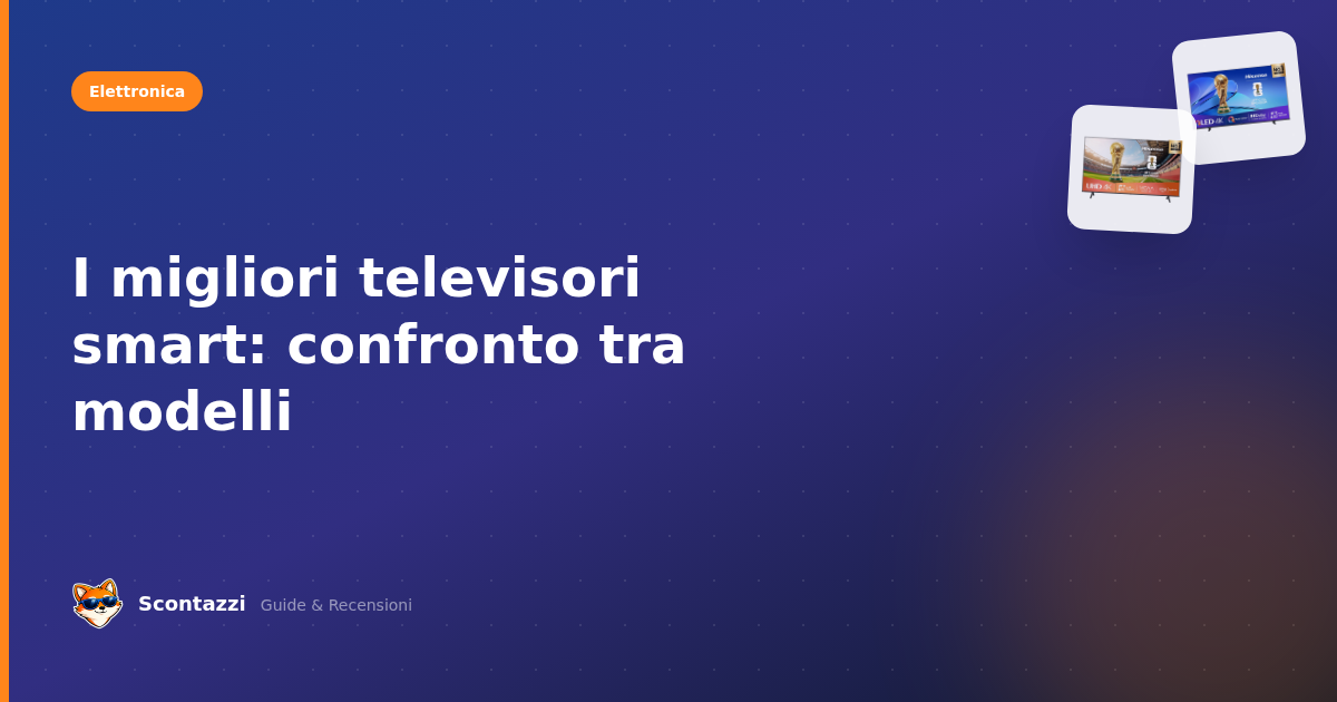 I migliori televisori smart: confronto tra modelli